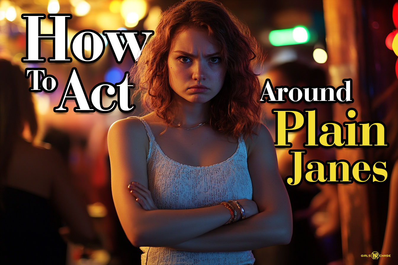 how to act around Plain Janes