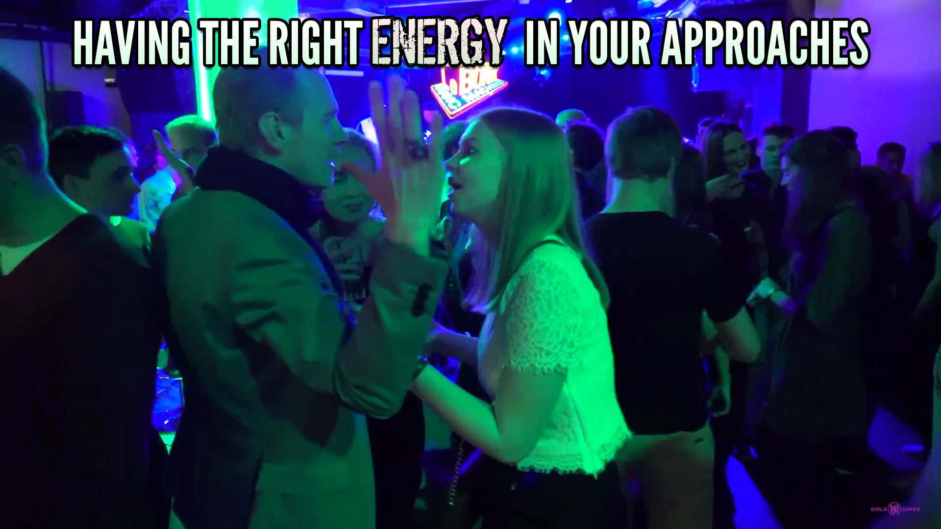 having the right energy in your approaches