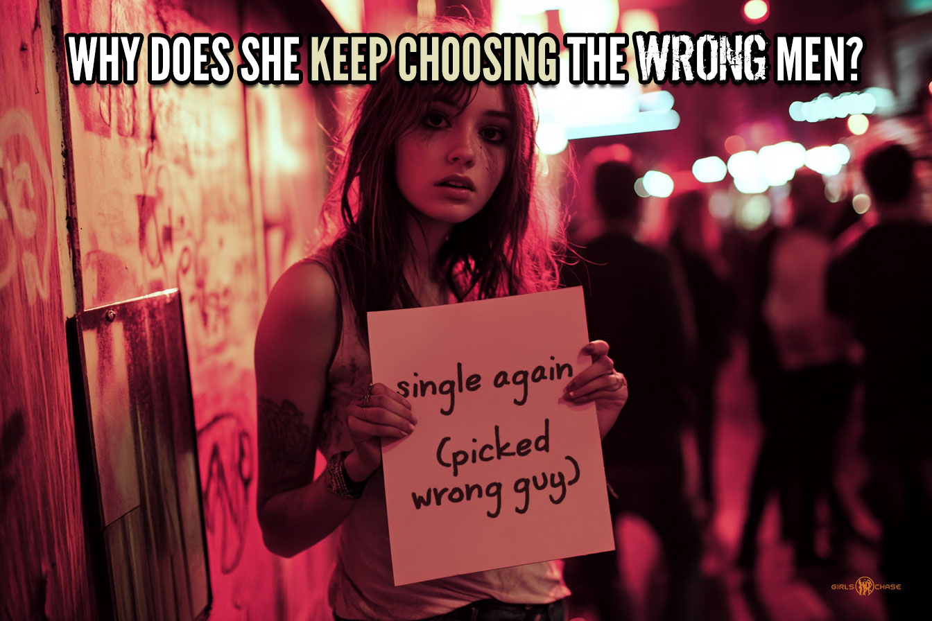 why does she keep choosing the wrong men?