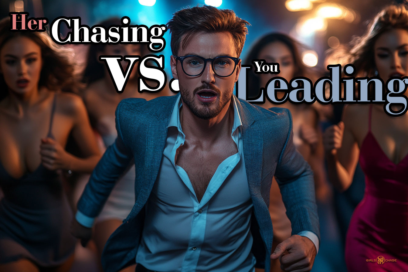 her chasing vs. you leading