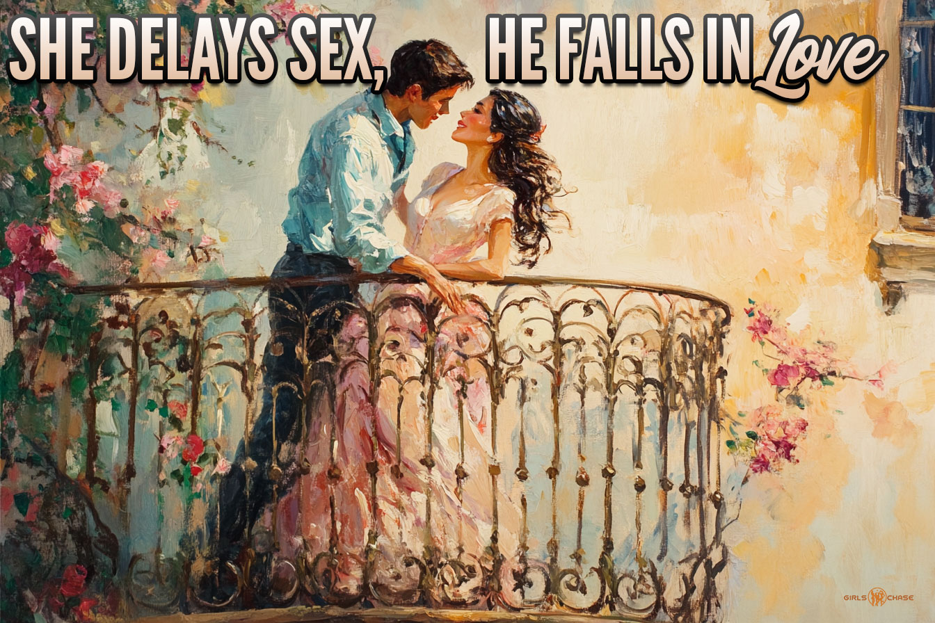 she delays sex, he falls in love